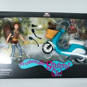 NIB Unbeatable Squirrel Girl Marvel Legends Figurine Set